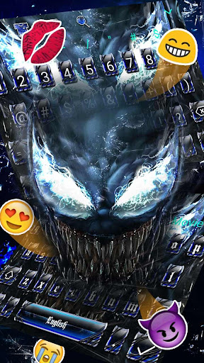 Venom Symbiote Avenger Keyboard Theme