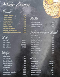 Khana Khajana Chat Chopati menu 2