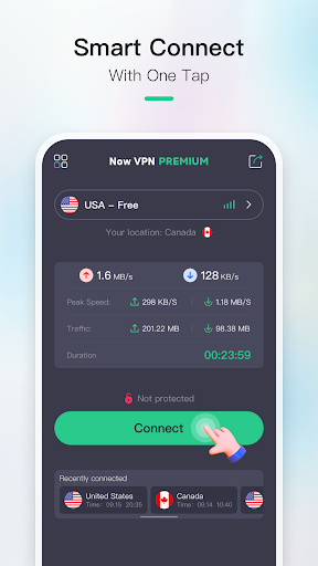 Screenshot Now VPN - Fast Secure Proxy