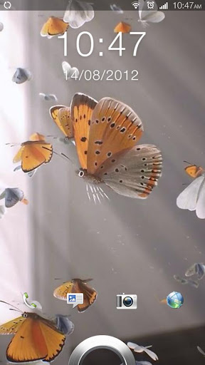 Butterflies in Slowmo LWP