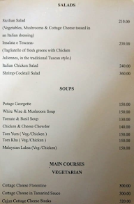 The Terrace Bistro menu 8