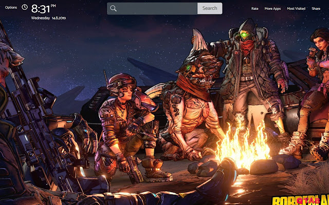 BORDERLANDS 3 Wallpapers New Tab