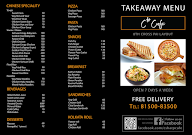 C Sharp Cafe menu 3