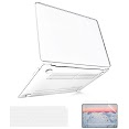 Ốp Bảo Vệ Màn Hình + Bàn Phím Cho 2022 Macbook Air13.6 M2 A2681 M1 Air Pro 13 14 16 Inch A2337 A2338 A2442 A2485 2020 A1466