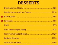 Sagar Ratna menu 7