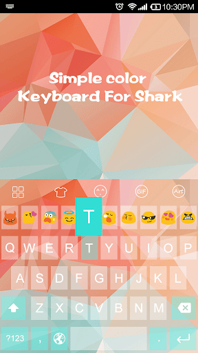 Simple Color Emoji Keyboard