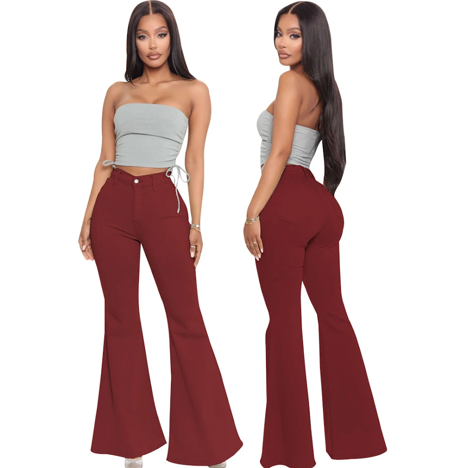 Moderne pantalone visokog struka, uskog kroja. Svestrane, za sve prilike, naglašavaju figuru i daju elegantan izgled. Savršene za svaku kombinaciju.