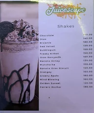 Juicescape menu 2