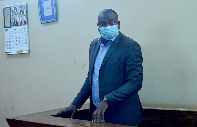 Former Sports CS Rashid Echesa released by a Kiambu court on Sh1 million cash bail in March, 2021.