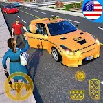 Cover Image of ดาวน์โหลด Yellow Cab American Taxi Driver 3D: New Taxi Games 1.1 APK