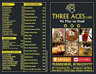 Three Aces Cafe menu 2