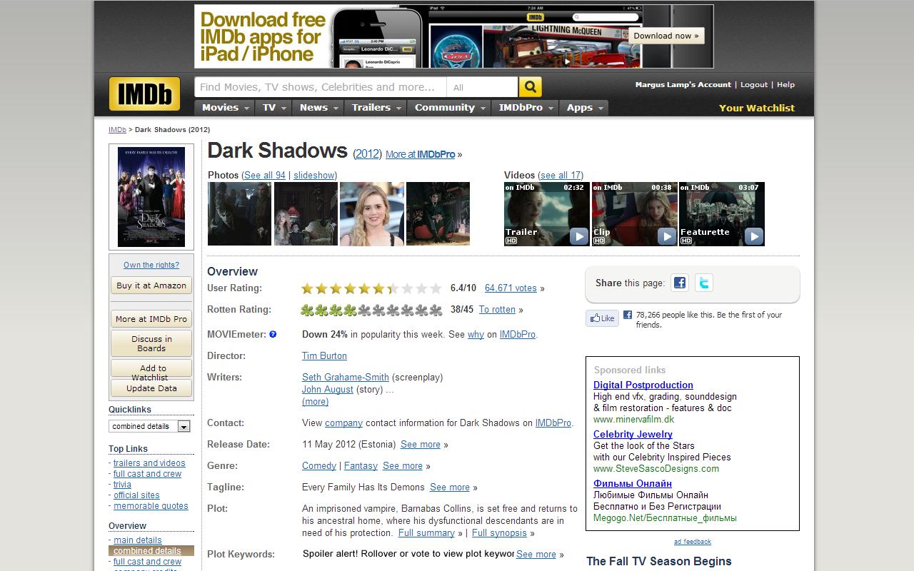 IMDb rottentomatoes scores Preview image 4