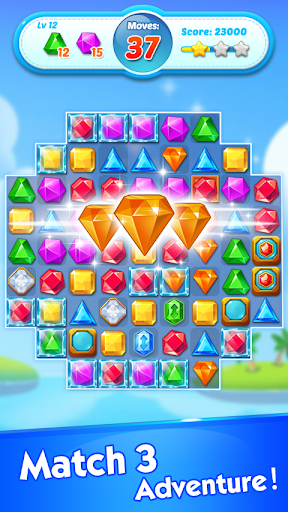 Jewel Crush™ - Jewels & Gems Match 3 Legend 3.4.4 screenshots 1