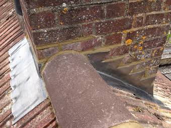 Lead replacement to chimney stack album cover