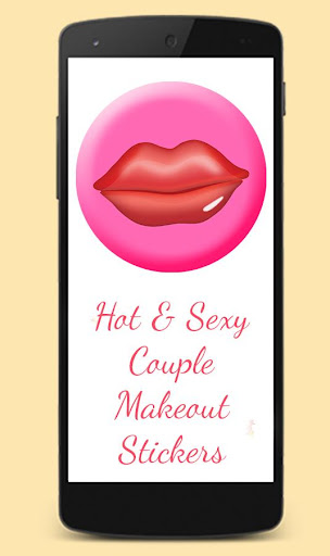 Hot Couple Makeout Stickers