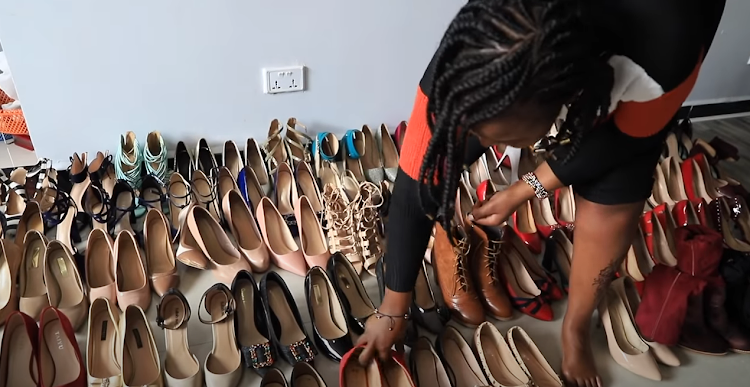 Betty Kyallo shoe collection