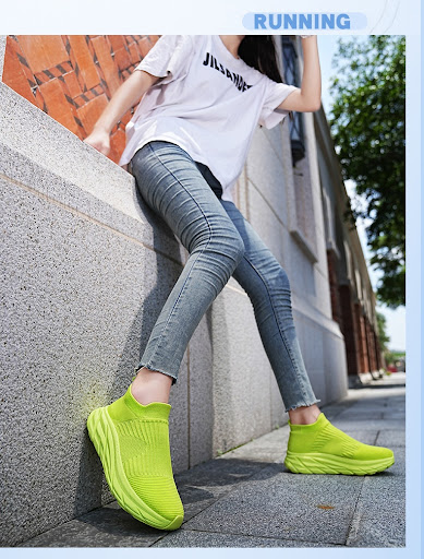 Title 2, Womens Fashion Casual Breathable Soft Sole Sne...