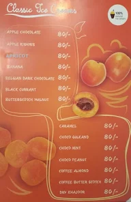 Thanco's Natural Ice Cream menu 4