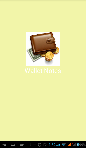 Wallet Notes