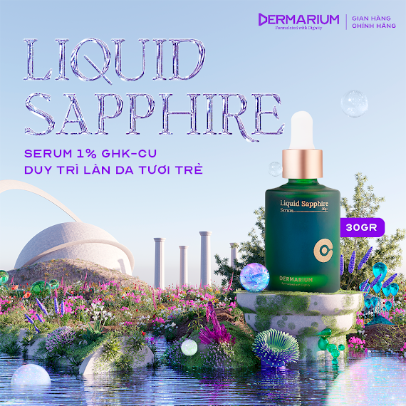 Serum (Tinh Chất) Đồng Chống Lão Hóa Liquid Sapphire Dermarium