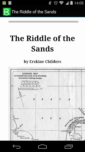 The Riddle of the Sands