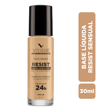 Base Líquida Vogue Sensual Fps15 x 30 ml  