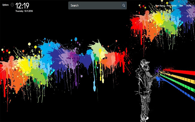 Graffiti Wallpapers NewTab Theme