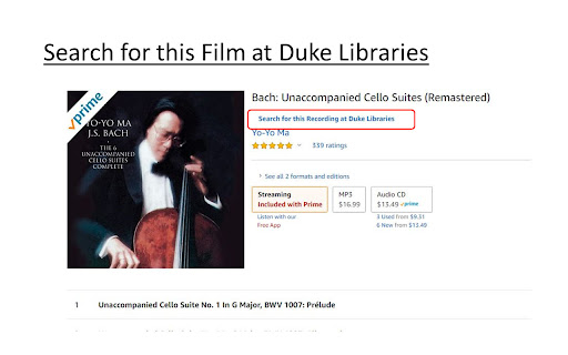 Duke Amazon Browser