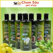 Sữa Tắm Olive Cho Chó Mèo 450Ml Dưỡng Mượt Lông Khử Mùi