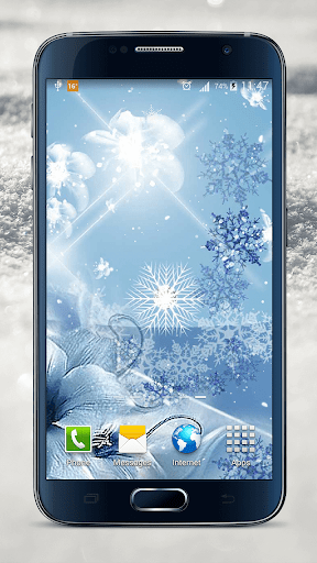 Snowflake Live Wallpaper