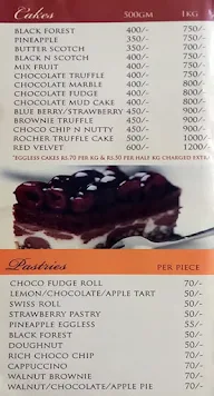 FNP Cakes N More menu 4