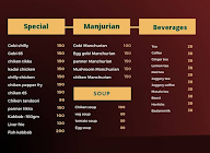 SR Cafe Hotel menu 1