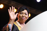 Basic education minister Angie Motshekga was embroiled in a heated exchange with a member of the opposition in parliament. 