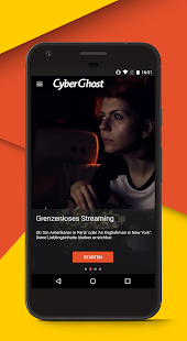 CyberGhost VPN Screenshot