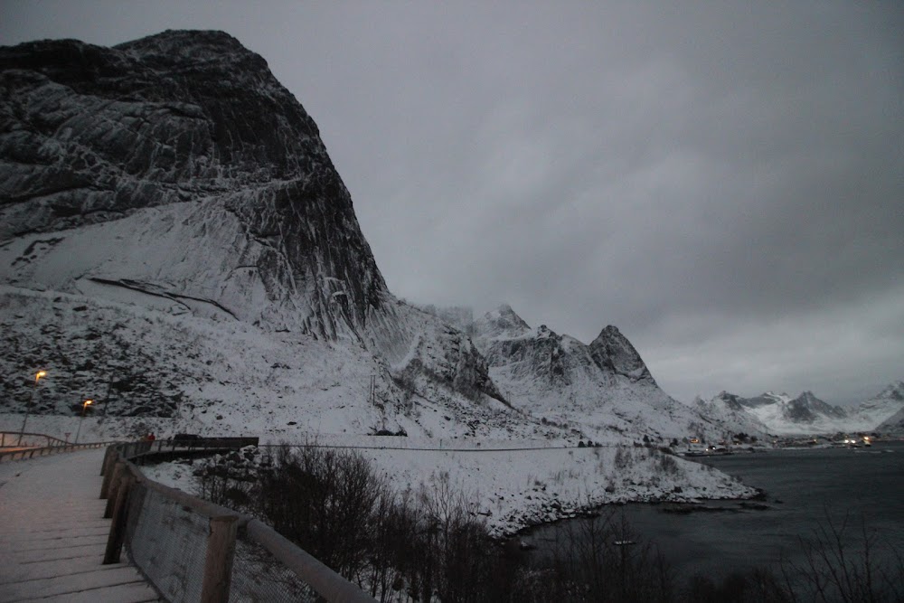 В погоне за снежными пейзажами (острова Lofoten в Новом 2020 году)