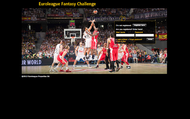 Euroleague fantasy league calculator chrome extension