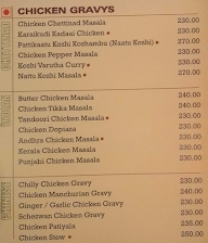 Adithya's Chettinadu Restaurant menu 6