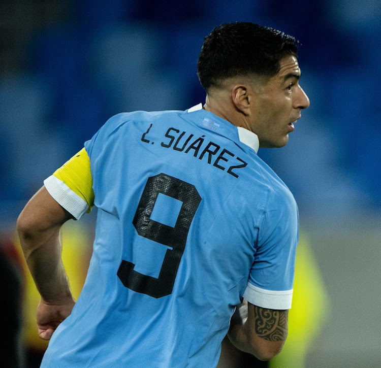 Uruguay’s Luis Suarez. Picture: SEBASTIAN FREJ/MB MEDIA/GETTY IMAGES