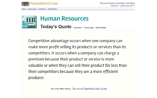 Human Resources