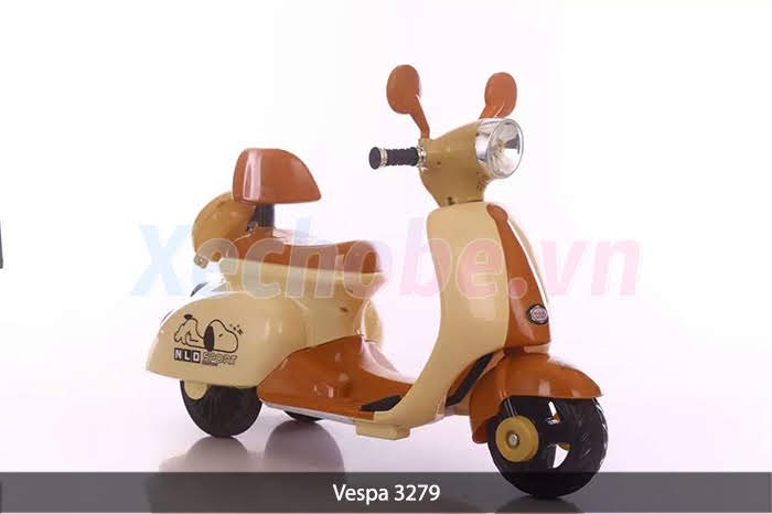 Xe máy điện cho bé Vespa 3279