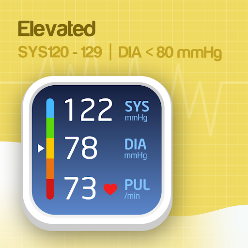 Screenshot Blood Pressure App: BP Tracker