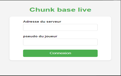 Chunk base live