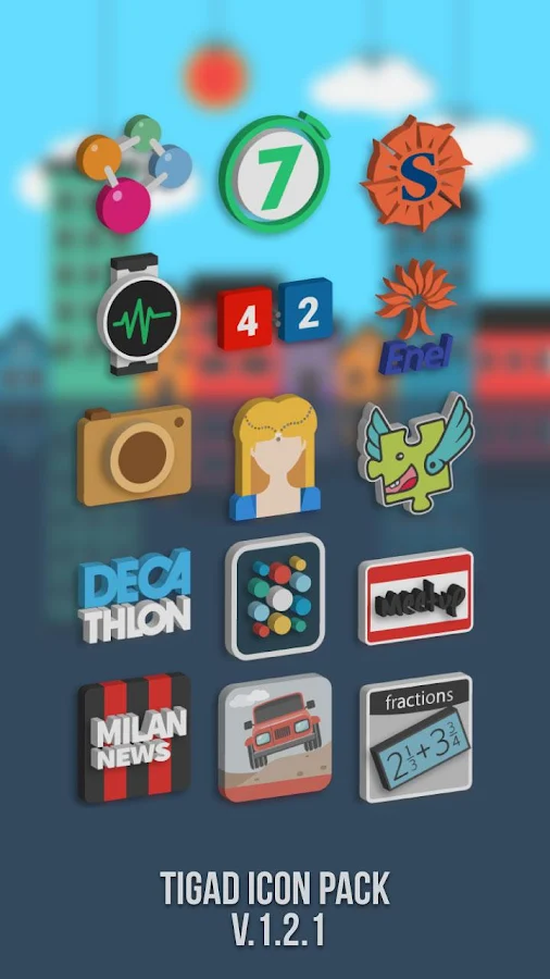    Tigad Pro Icon Pack- screenshot  