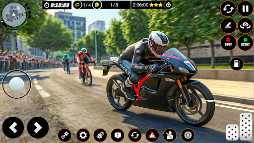 Screenshot Traffic Moto Bike Rider Game