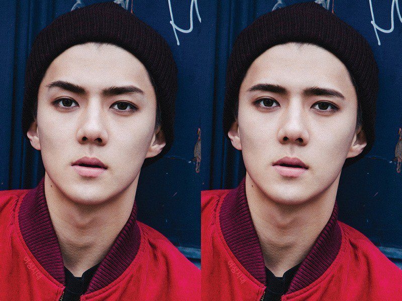 sehun-eyebrows