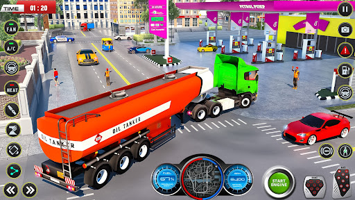 Screenshot Fuel Tanker Truck Game 3d