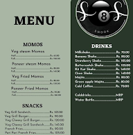 Say Snook And Cafe menu 1