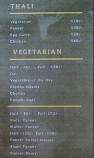 Unique Food Hut menu 1