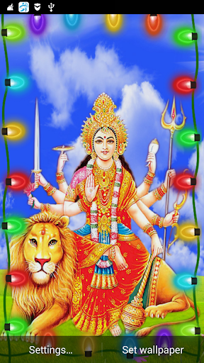 Maa Durga Live Wallpaper