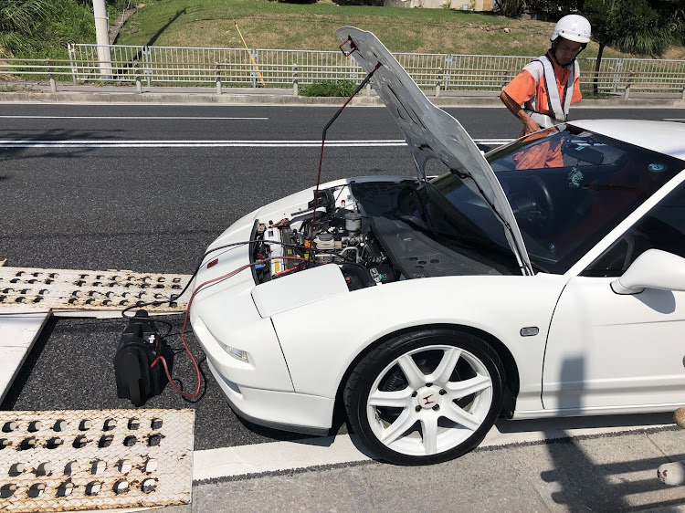 NSXのドライブ・レッカー＆入院・NSX・HONDAに関するカスタム事例の投稿画像2枚目